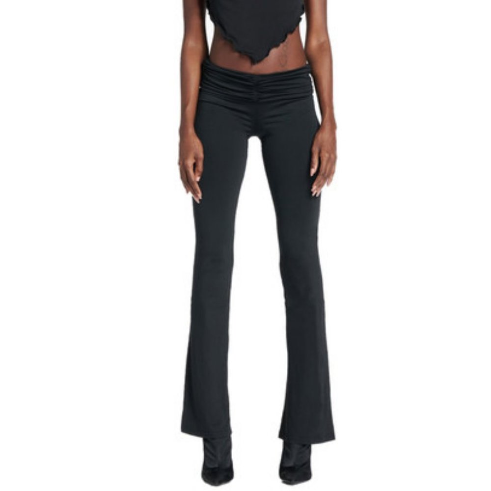 i.am.gia circe flare pant flare straight stretchy black